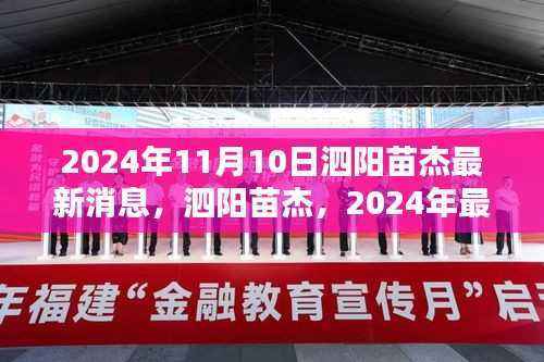泗阳苗杰最新动态,聚焦苗杰在2024年的瞩目之处