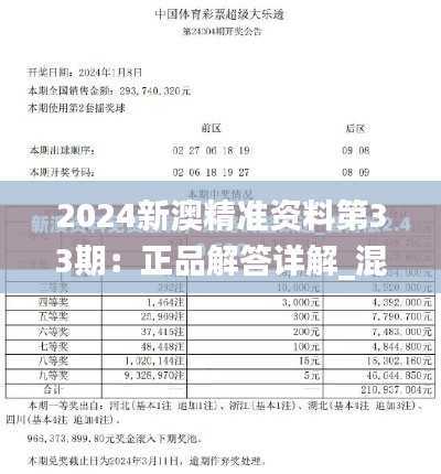 2024新澳精准资料第33期:正品解答详解_混元大罗金仙DPW894.84